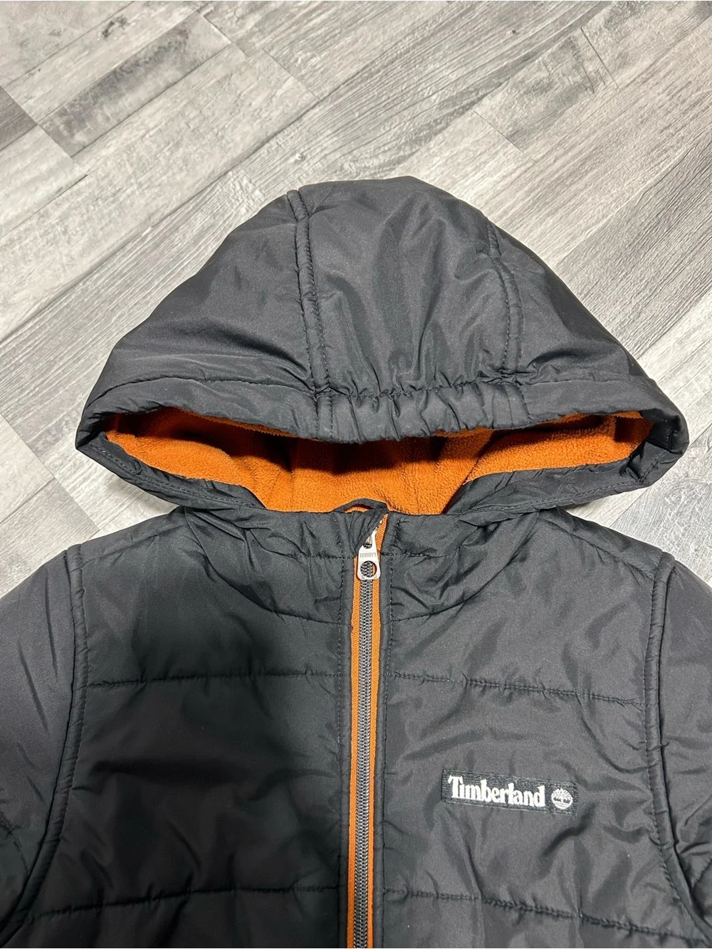 Timberland Black Puffer Winter Jacket 6